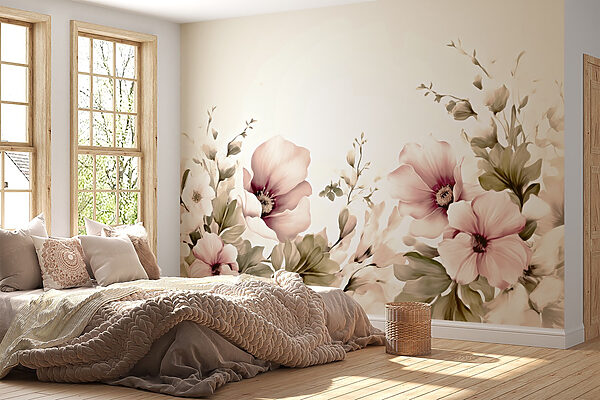 Delicate blooms in soft hues. Delicate blooms in soft hues.