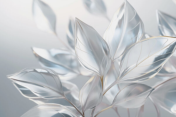 Delicate leaves in soft sunlight Delicate leaves in soft sunlight
