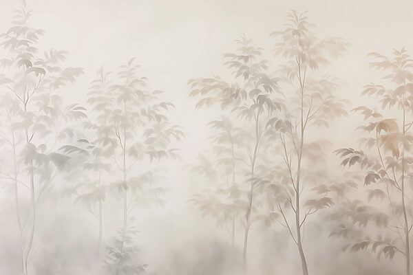 Trees in the fog Trees in the fog