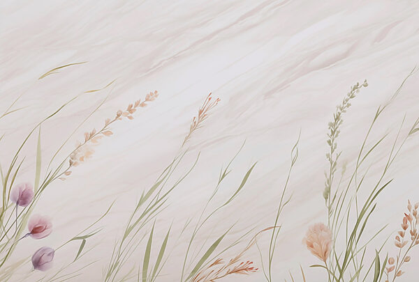 Delicate blooms swaying in the breeze Delicate blooms swaying in the breeze