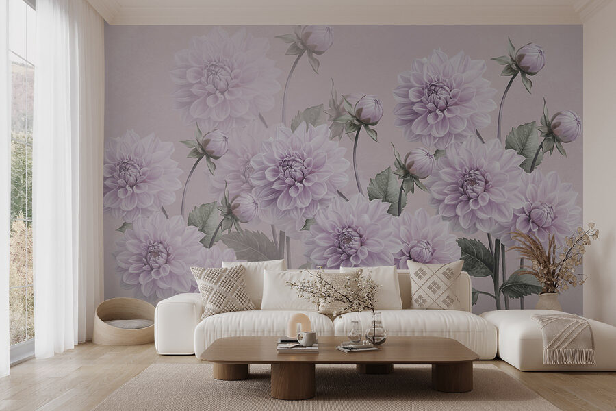 Group of purple flowers
