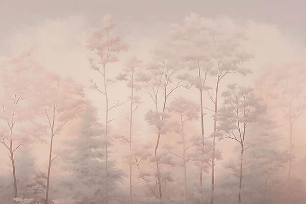 Group of trees with snow on them Group of trees with snow on them