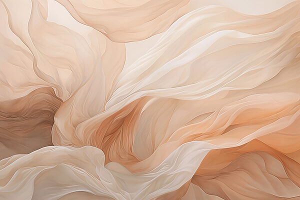 Soft waves of gentle fabric flow. Soft waves of gentle fabric flow.