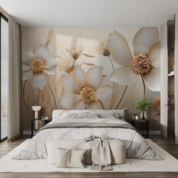 Delicate flowers in soft hues. Delicate flowers in soft hues.