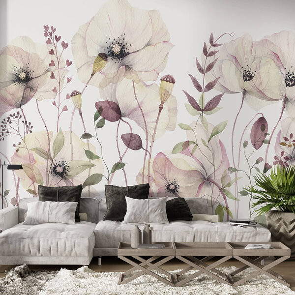 Delicate blooms in soft pastels Delicate blooms in soft pastels