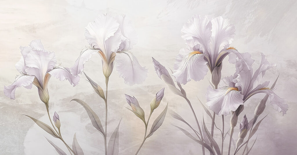 Delicate petals in soft hues. Delicate petals in soft hues.