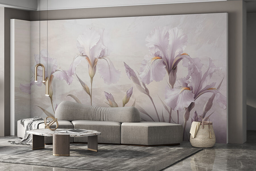 Delicate petals in soft hues.
