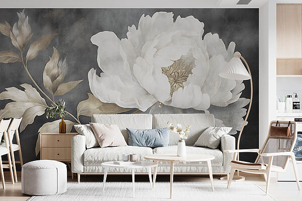 Elegant floral beauty in soft hues Elegant floral beauty in soft hues