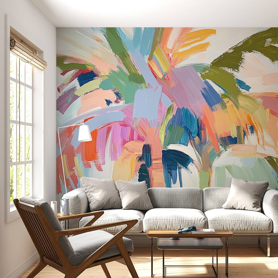 Painting of a palm tree Painting of a palm tree