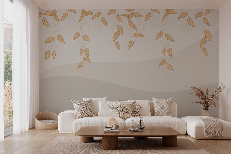 Delicate leaves dance with the breeze