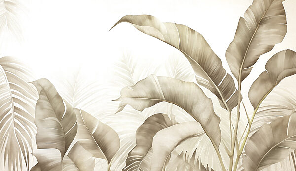Calm, neutral botanical illustration. Calm, neutral botanical illustration.