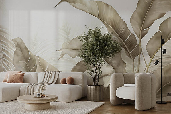 Calm, neutral botanical illustration. Calm, neutral botanical illustration.