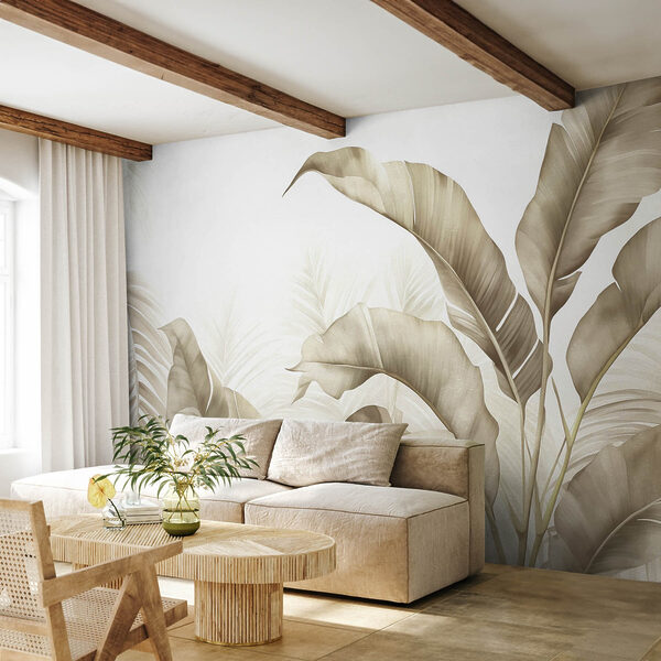 Calm, neutral botanical illustration. Calm, neutral botanical illustration.