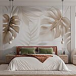 Wall murals Nature's elegance in soft hues