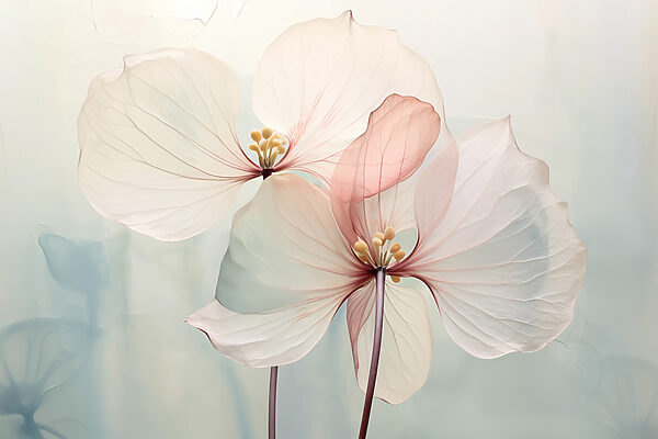 Delicate petals in soft hues Delicate petals in soft hues