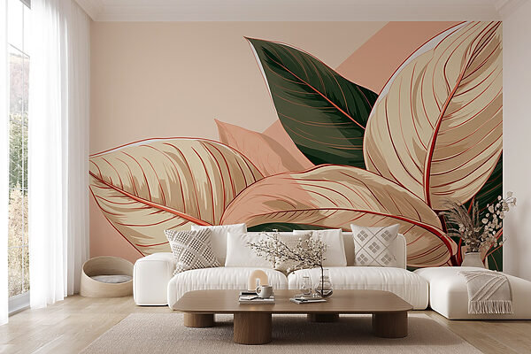 Beautiful foliage in soft colors Beautiful foliage in soft colors