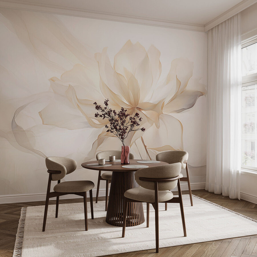 Delicate bloom in soft hues