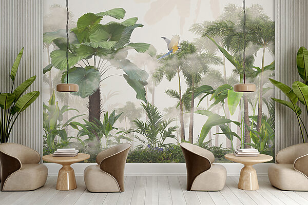 Group of trees and plants Group of trees and plants