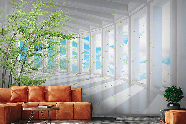 Tree in a room with windows u29922pig4mr 600x400 - Tree in a room with windows
