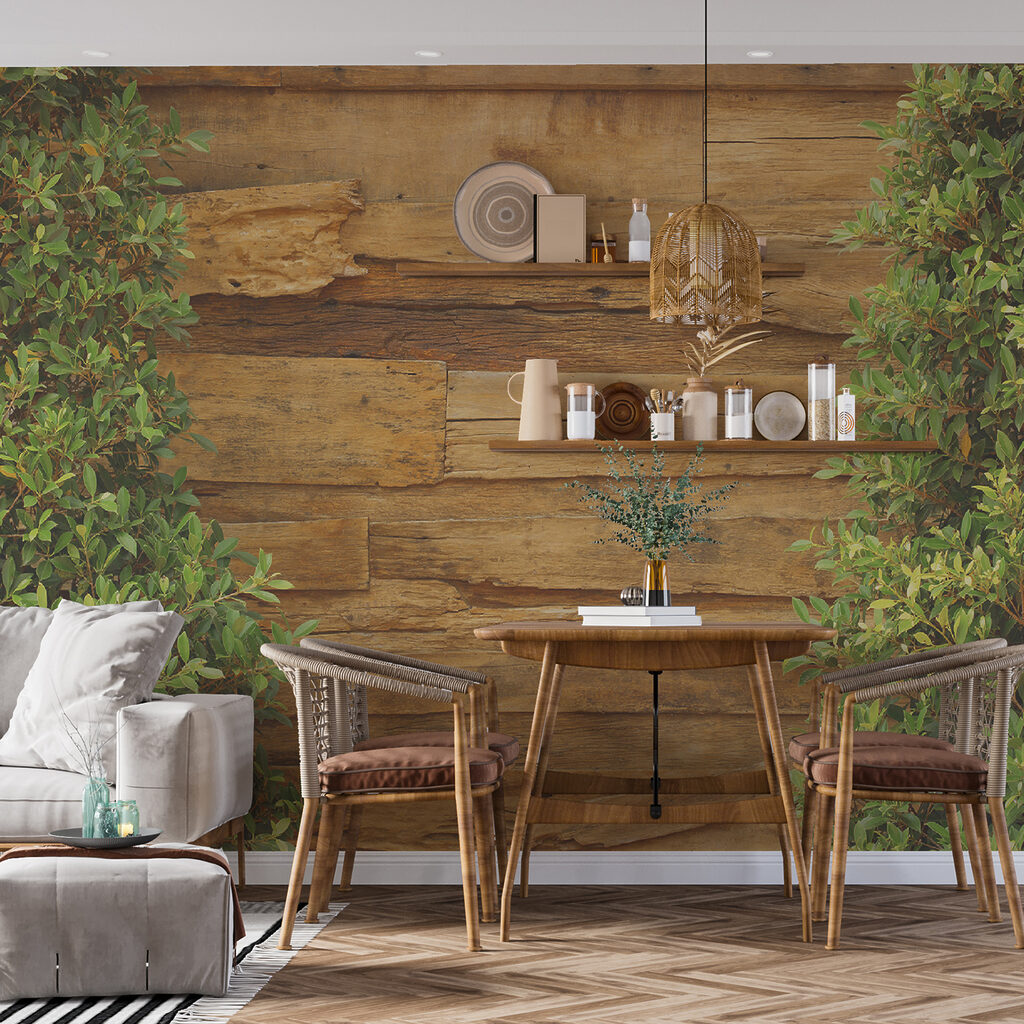 Tree next to a wood wall u21117pig1ms 1024x1024 - Tree next to a wood wall