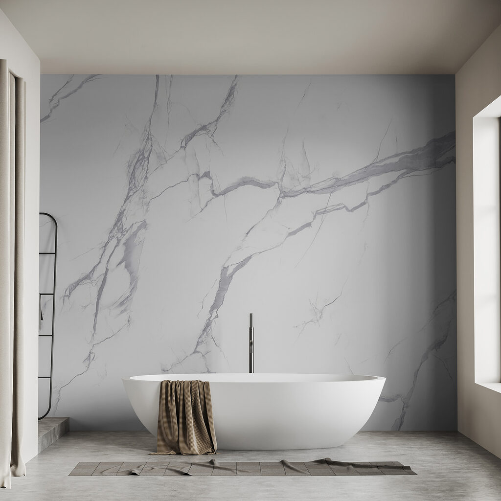 White marble with cracks White marble with cracks
