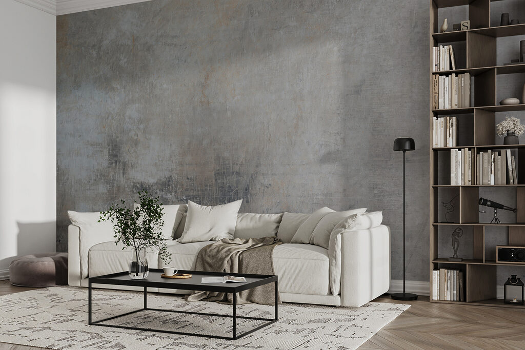 Grey and white surface Grey and white surface