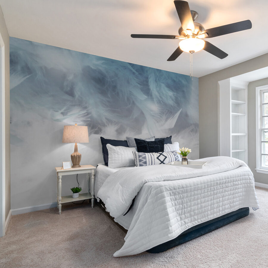 Soft textures in soothing colors.