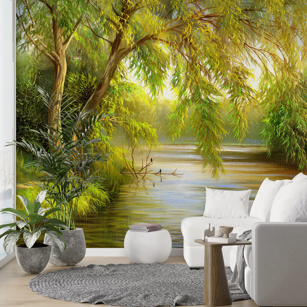 River with trees and grass u62865pig24ms 1024x1024 - River with trees and grass