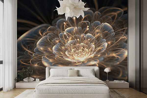 Mesmerizing floral abstract design. Mesmerizing floral abstract design.