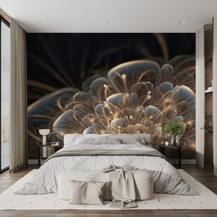 Mesmerizing floral abstract design. Mesmerizing floral abstract design.