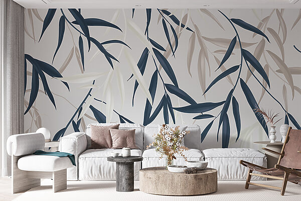 Elegant foliage in soft colors. Elegant foliage in soft colors.