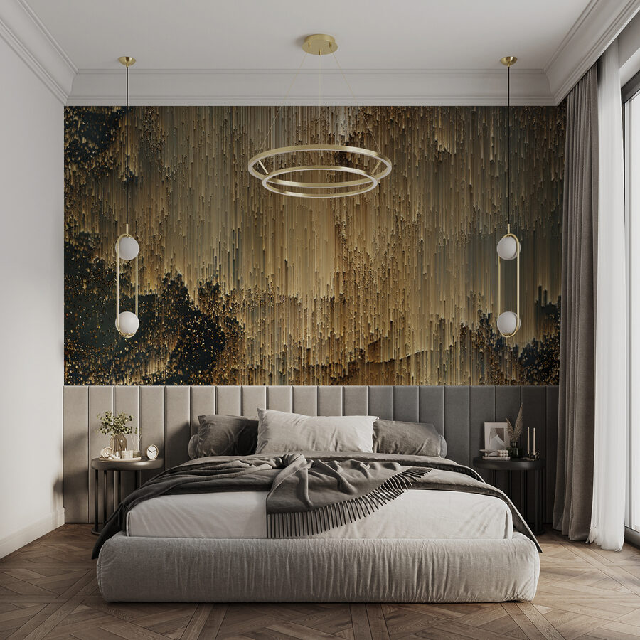 Wall murals Abstract patterns in muted tones. - Image 4