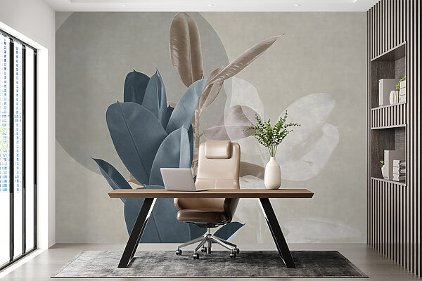 Elegant foliage against a muted backdrop. Elegant foliage against a muted backdrop.