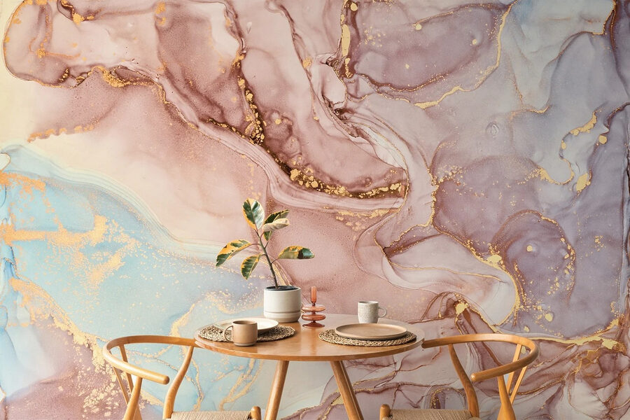 Abstract swirls in soft colors. Abstract swirls in soft colors.