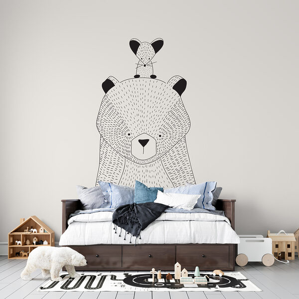 A bear with a mouse on its back u98483pir2ms 600x600 - A bear with a mouse on its back