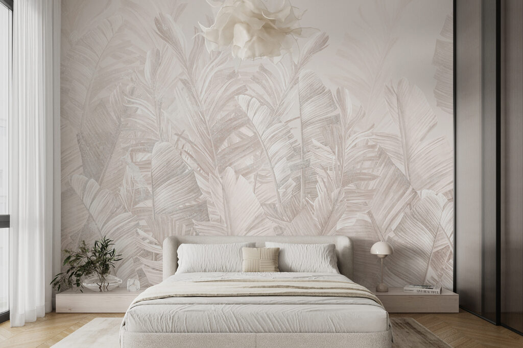 Elegant foliage in soft hues