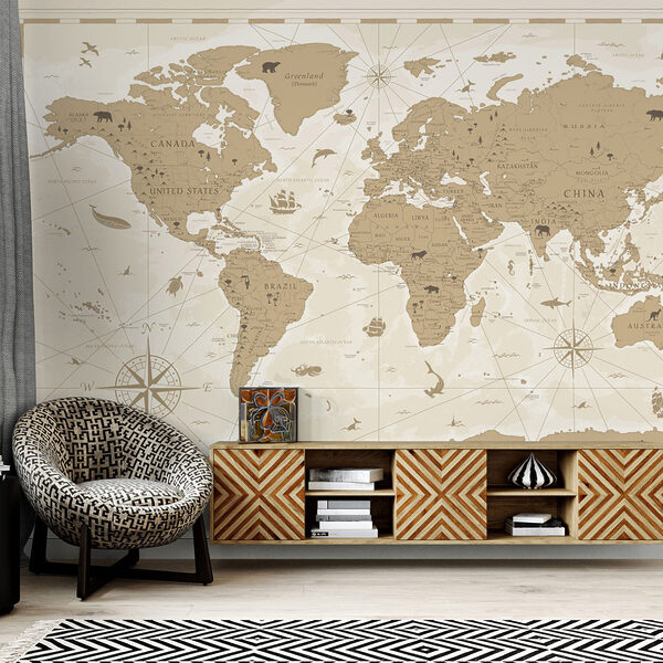 A map of the world u99074pig244ms 600x600 - A map of the world