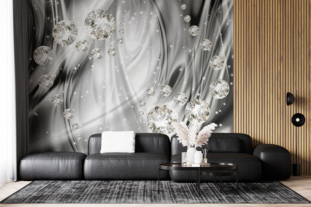 Elegant patterns with sparkling accents Elegant patterns with sparkling accents