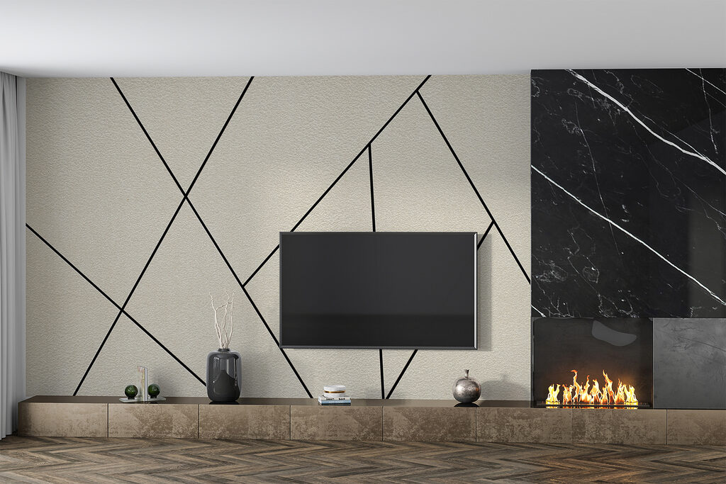 Geometric patterns on textured background Geometric patterns on textured background