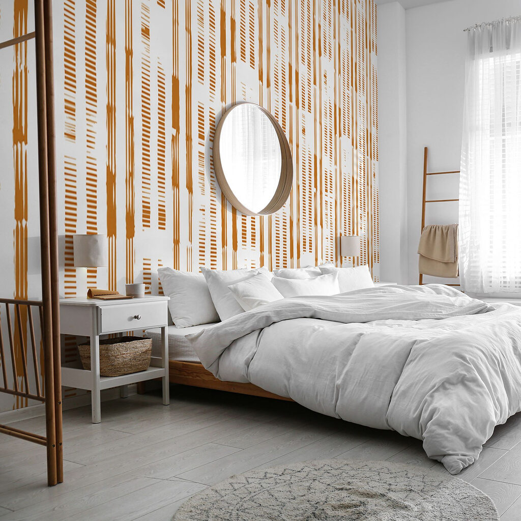 Stylish pattern in earthy tones