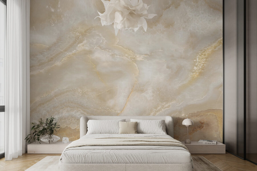 Wall murals Elegant marble with subtle tones. - Image 4