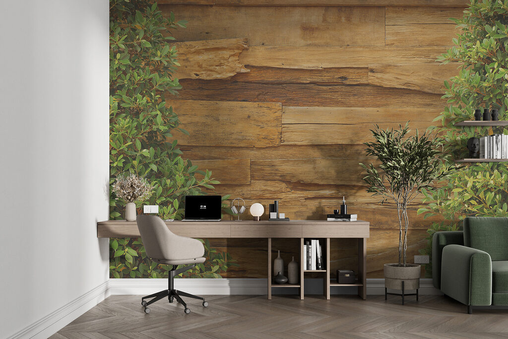 Tree next to a wood wall u21117pig25mr 1024x683 - Tree next to a wood wall