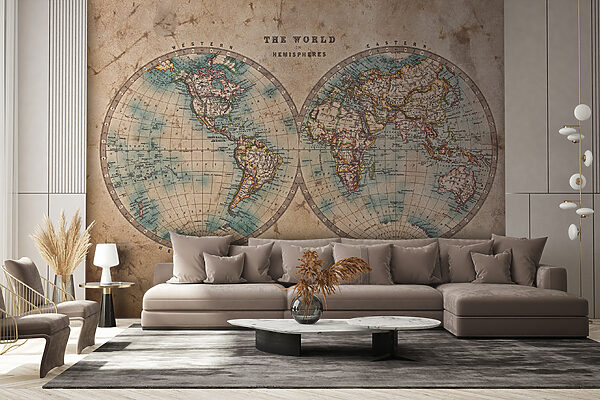 Map of the world Map of the world