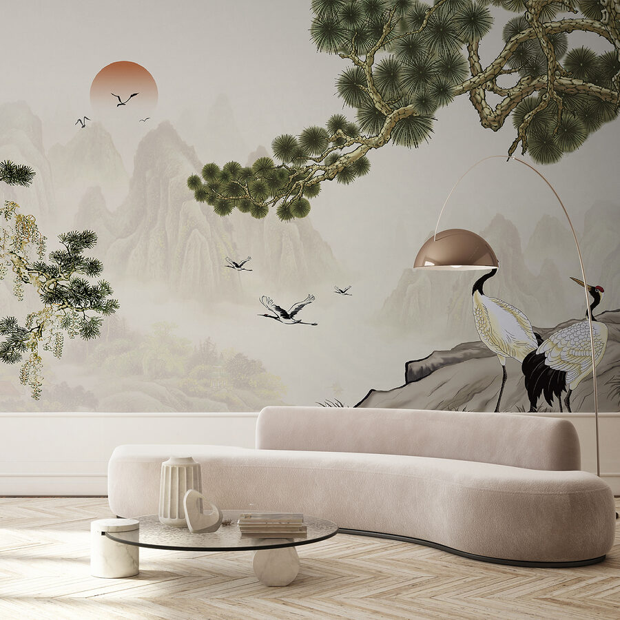 Wall murals Birds on a rock - Image 3