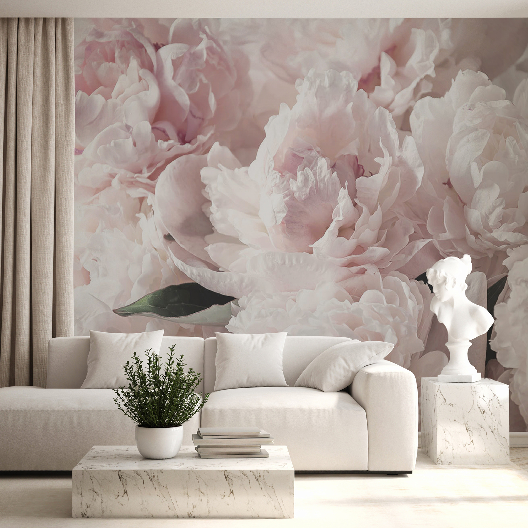 Group of pink flowers Group of pink flowers