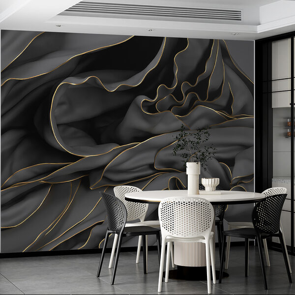 Textured fabric with elegant curves. Textured fabric with elegant curves.