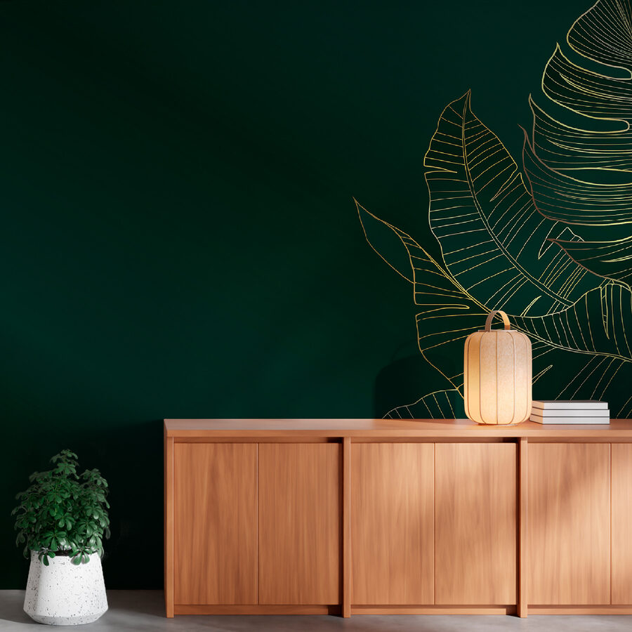 Elegant foliage on dark emerald backdrop. Elegant foliage on dark emerald backdrop.