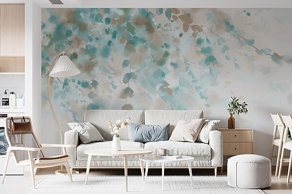Soft hues blend in dreamy patterns Soft hues blend in dreamy patterns