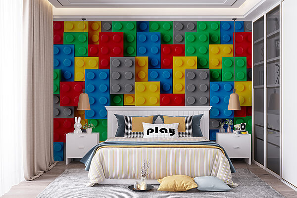 Group of colorful building blocks Group of colorful building blocks