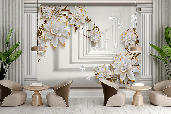 Elegant floral frame with butterfiles. Elegant floral frame with butterfiles.
